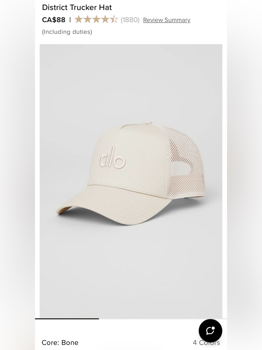 ALO Yoga Unisex District Trucker Hat